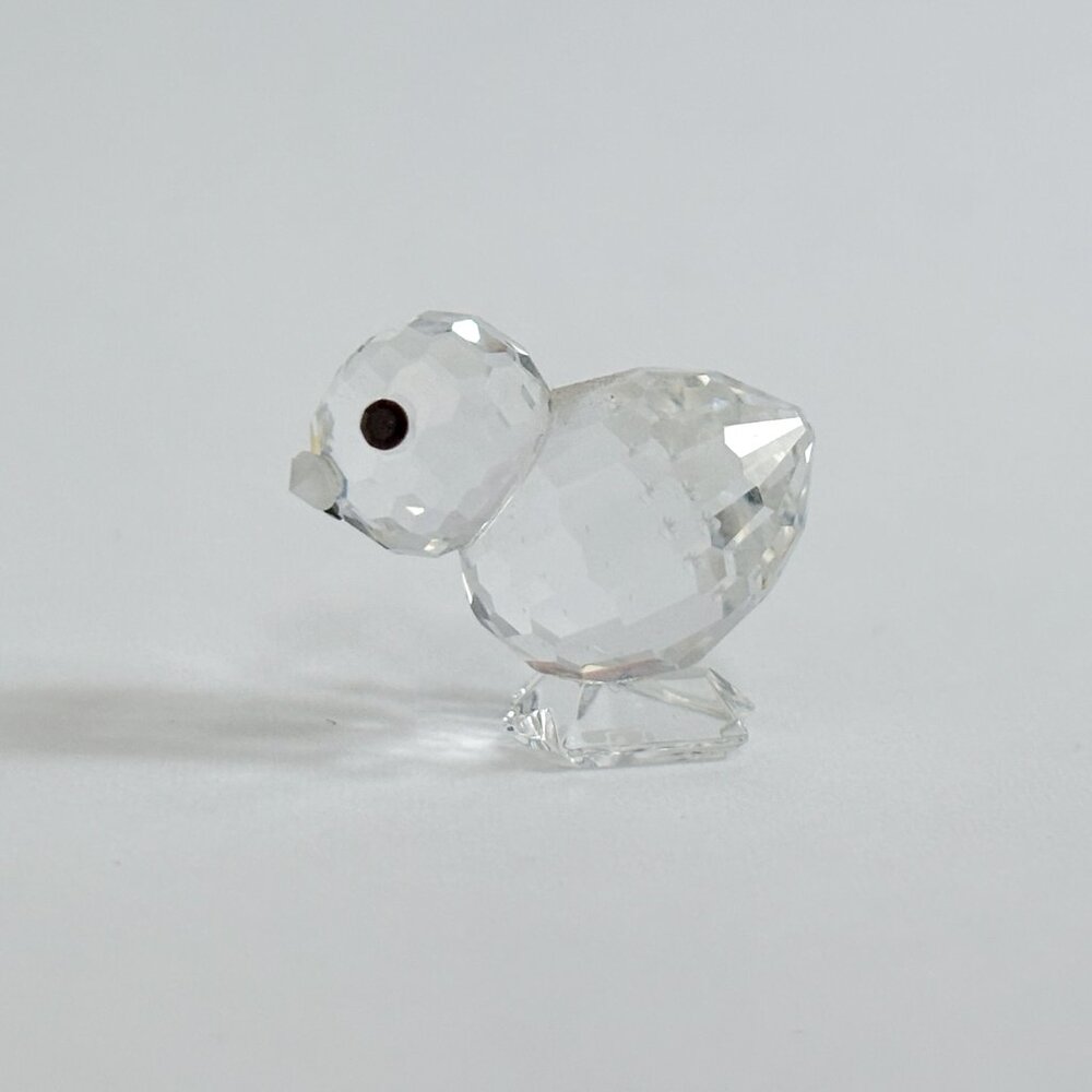 Swarovski Crystal - RETIRED Baby Bird / Chick Crystal Figurine - 2